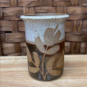 Handcrafted Floral Ceramic Vase
